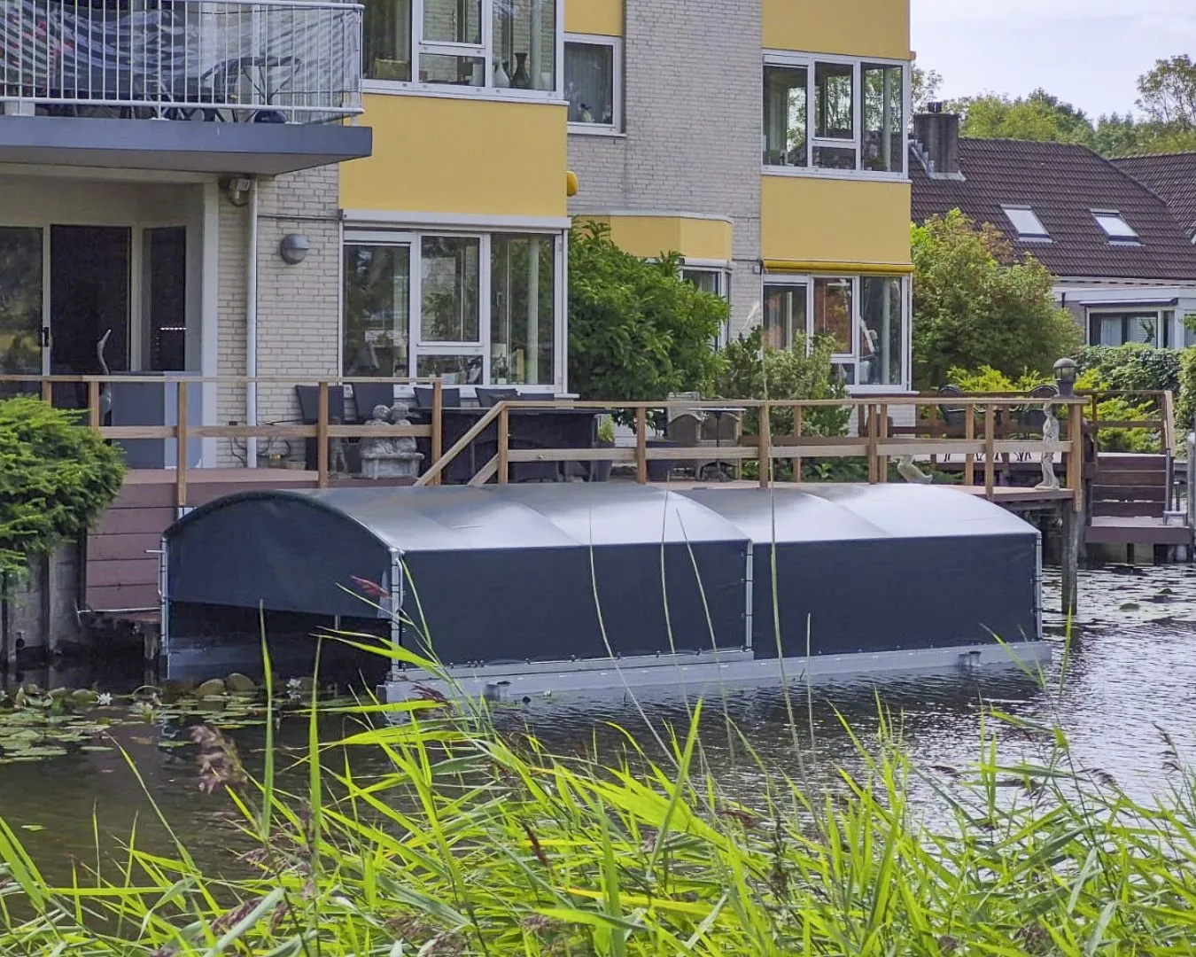 Bootsüberdachung, Projekt Zuid-Scharwoude – Foto 2
