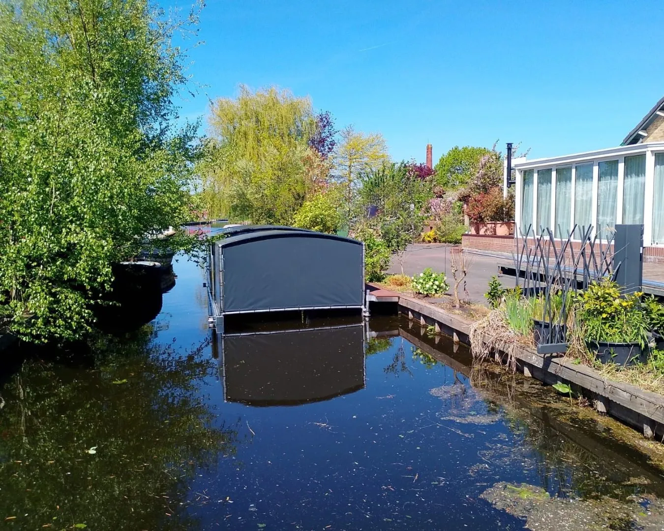 Bootoverkapping, project Aalsmeer – foto 2