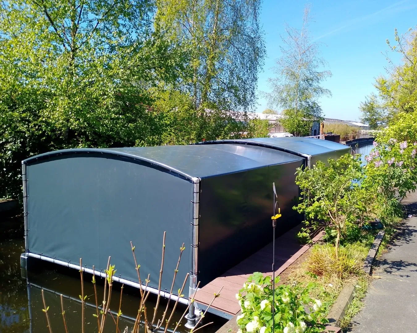 Bootoverkapping, project Aalsmeer – foto 1