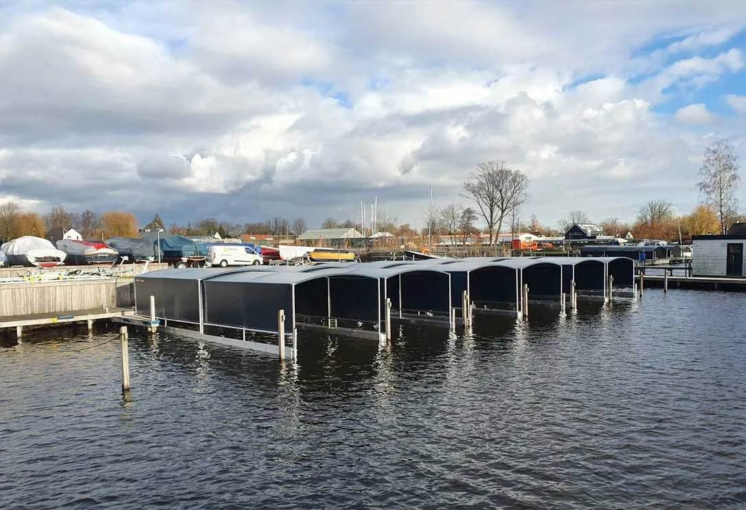 Bootoverkapping, project Loosdrecht