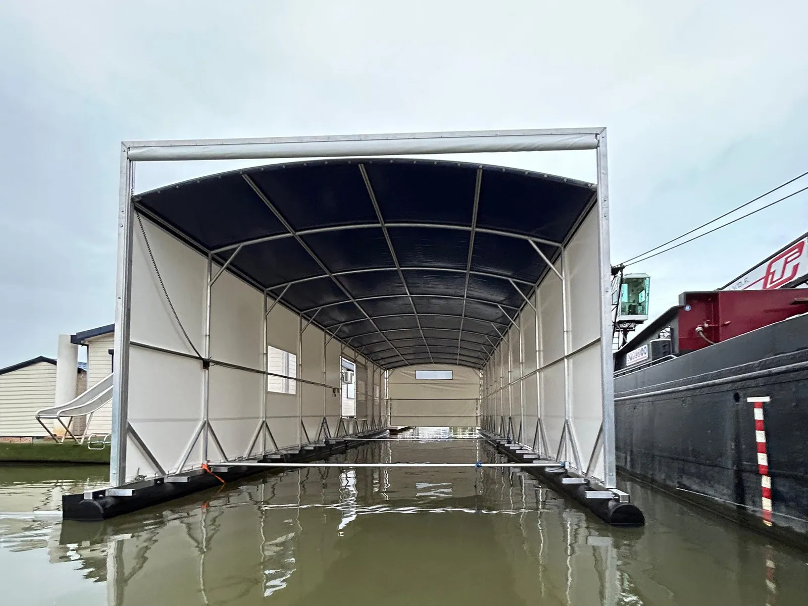 Bootsüberdachung, Projekt Krimpen aan de Lek – Foto 5