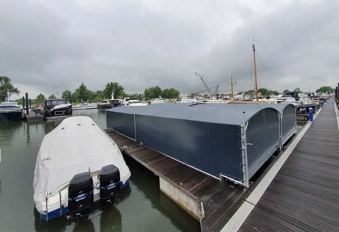 Bootoverkapping, project Sleeuwijk Yachting