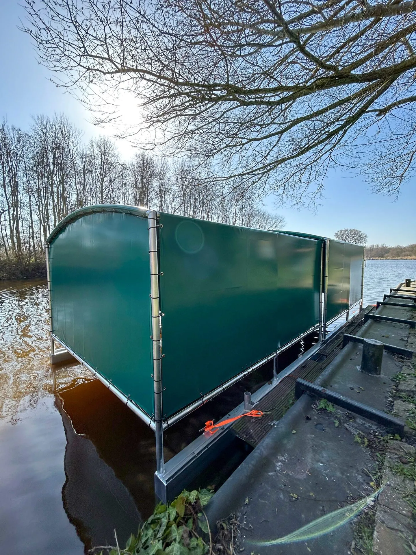 Bootsüberdachung, Projekt Termunterzijl – Foto 1