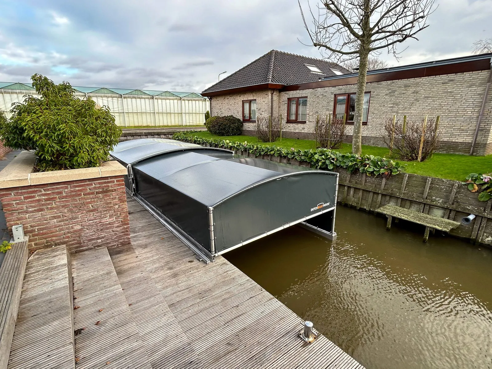 Bootsüberdachung, Projekt Poeldijk – Foto 1
