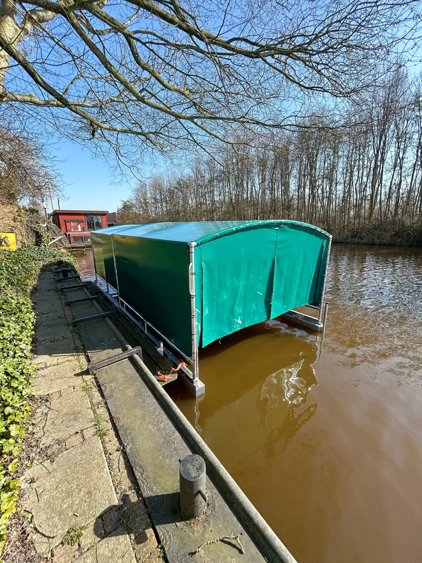 Bootsüberdachung, Projekt Termunterzijl – Foto 2