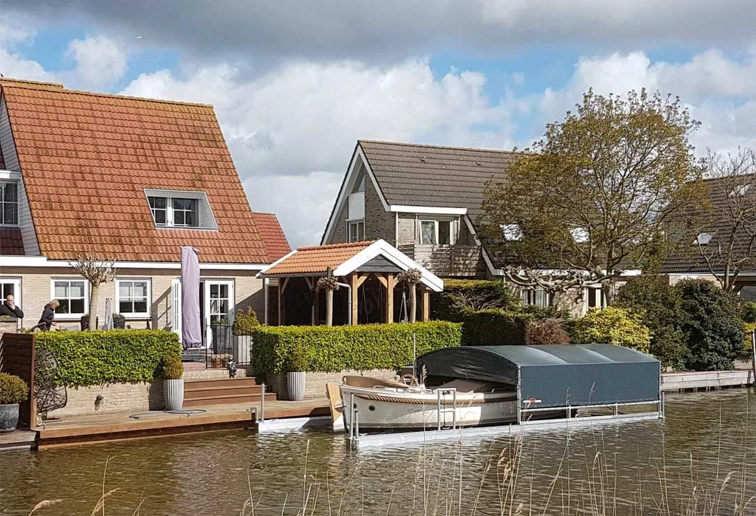 Bootoverkapping, project Medemblik