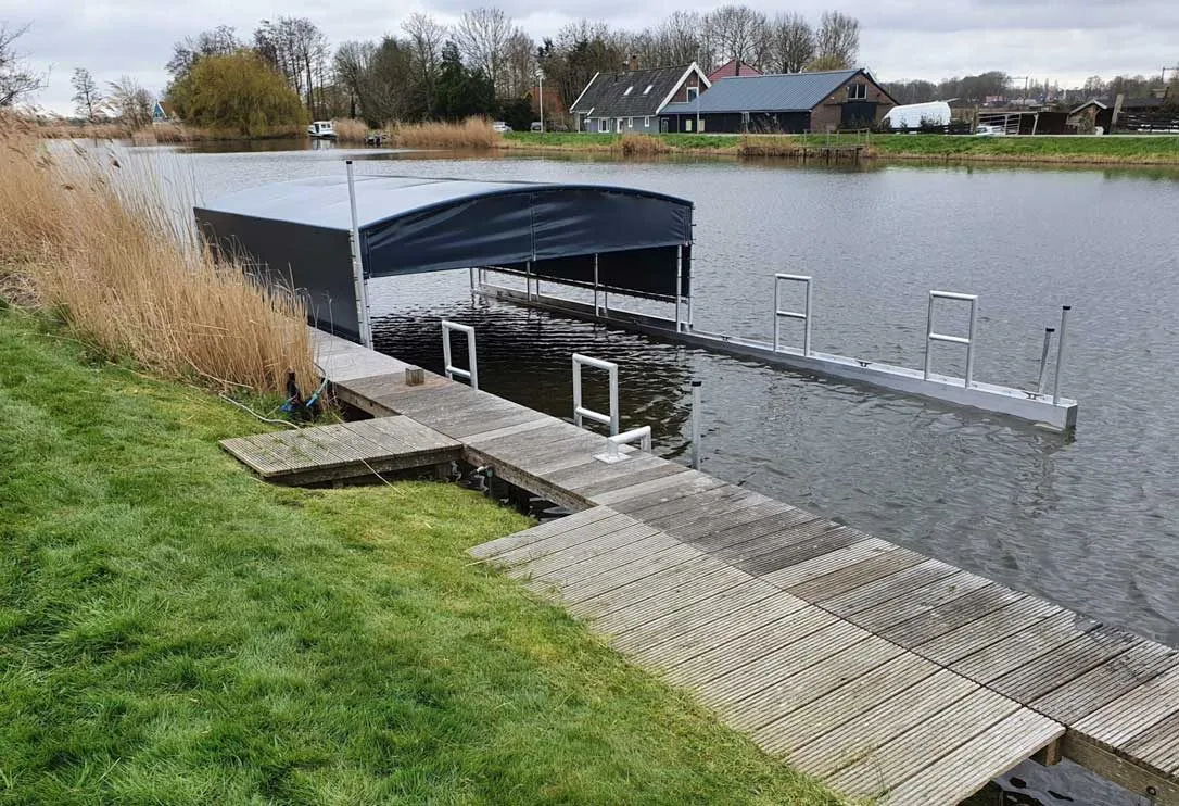 Bootoverkapping, project Zijdewind