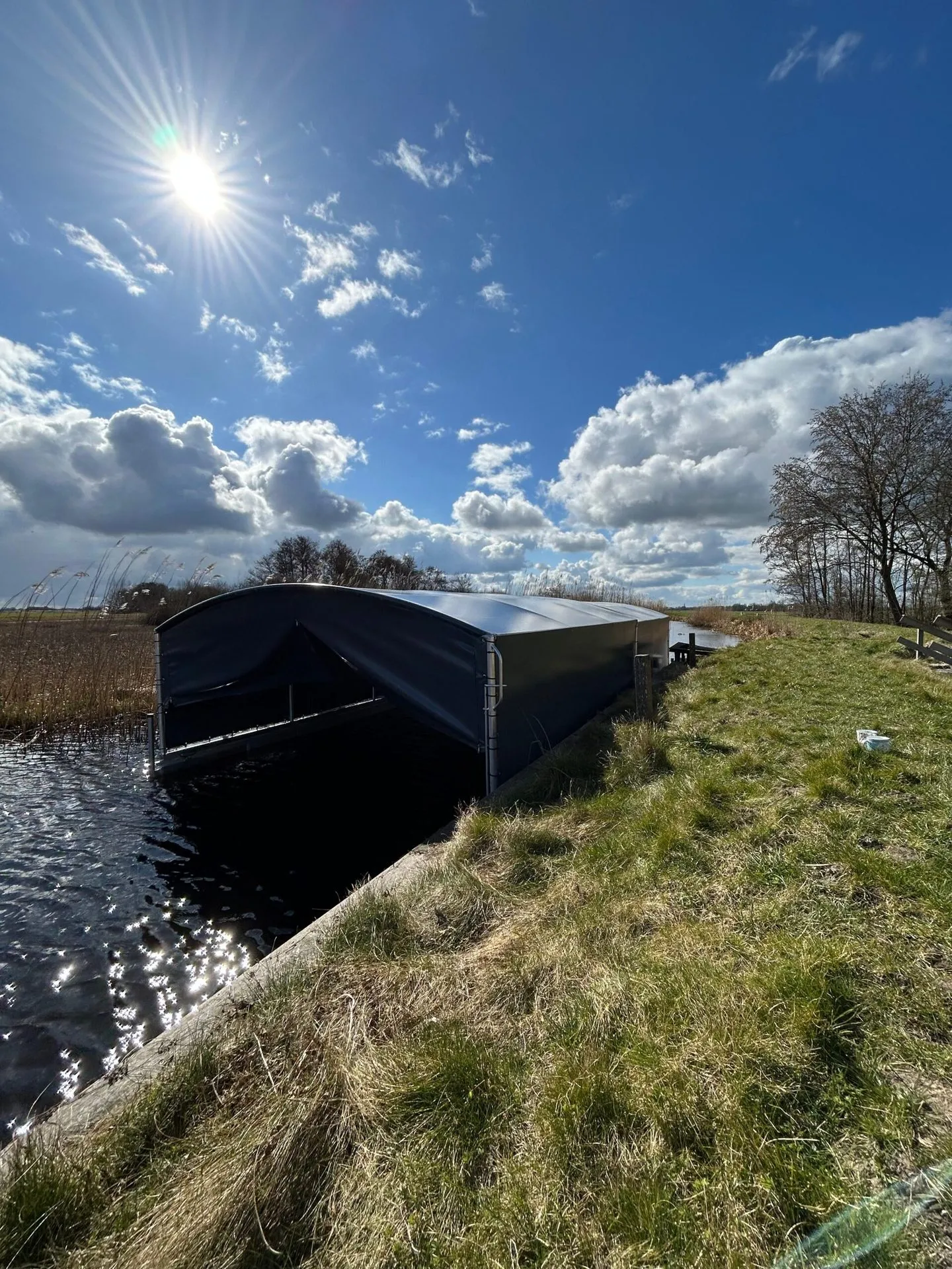 Bootsüberdachung, Projekt Zegveld – Foto 1