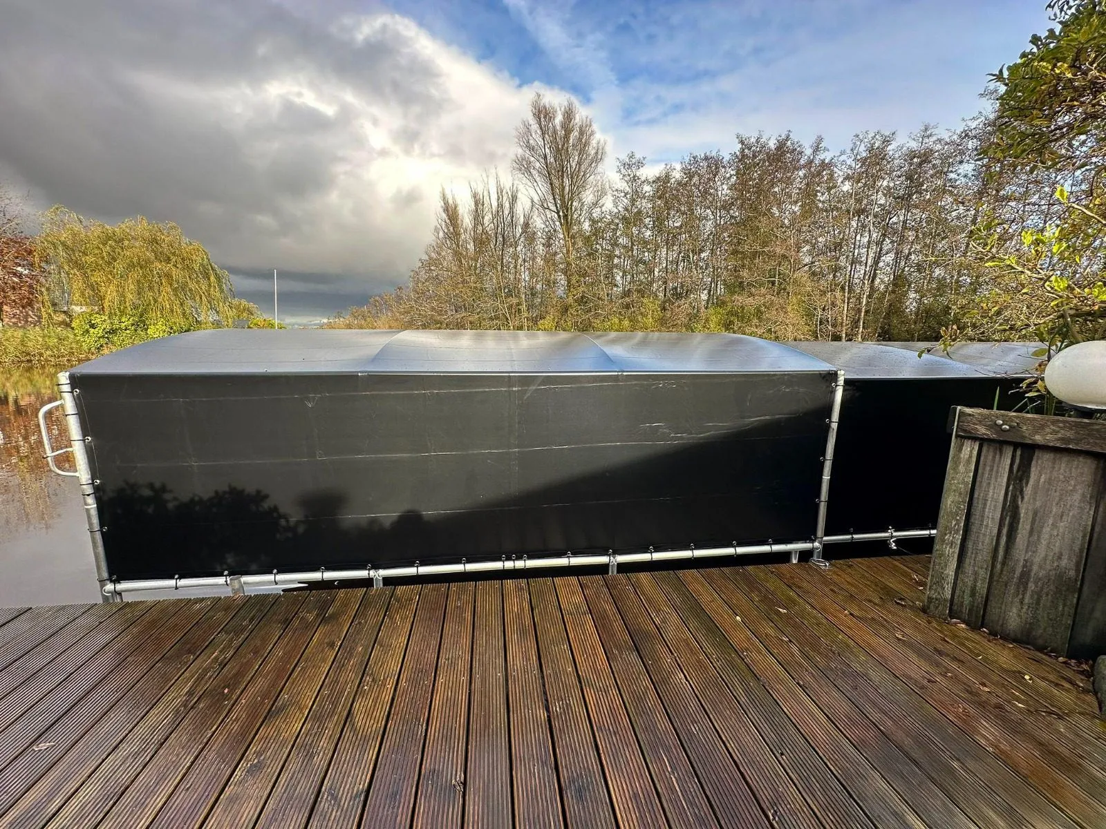 Bootsüberdachung, Projekt Zwartsluis – Foto 2
