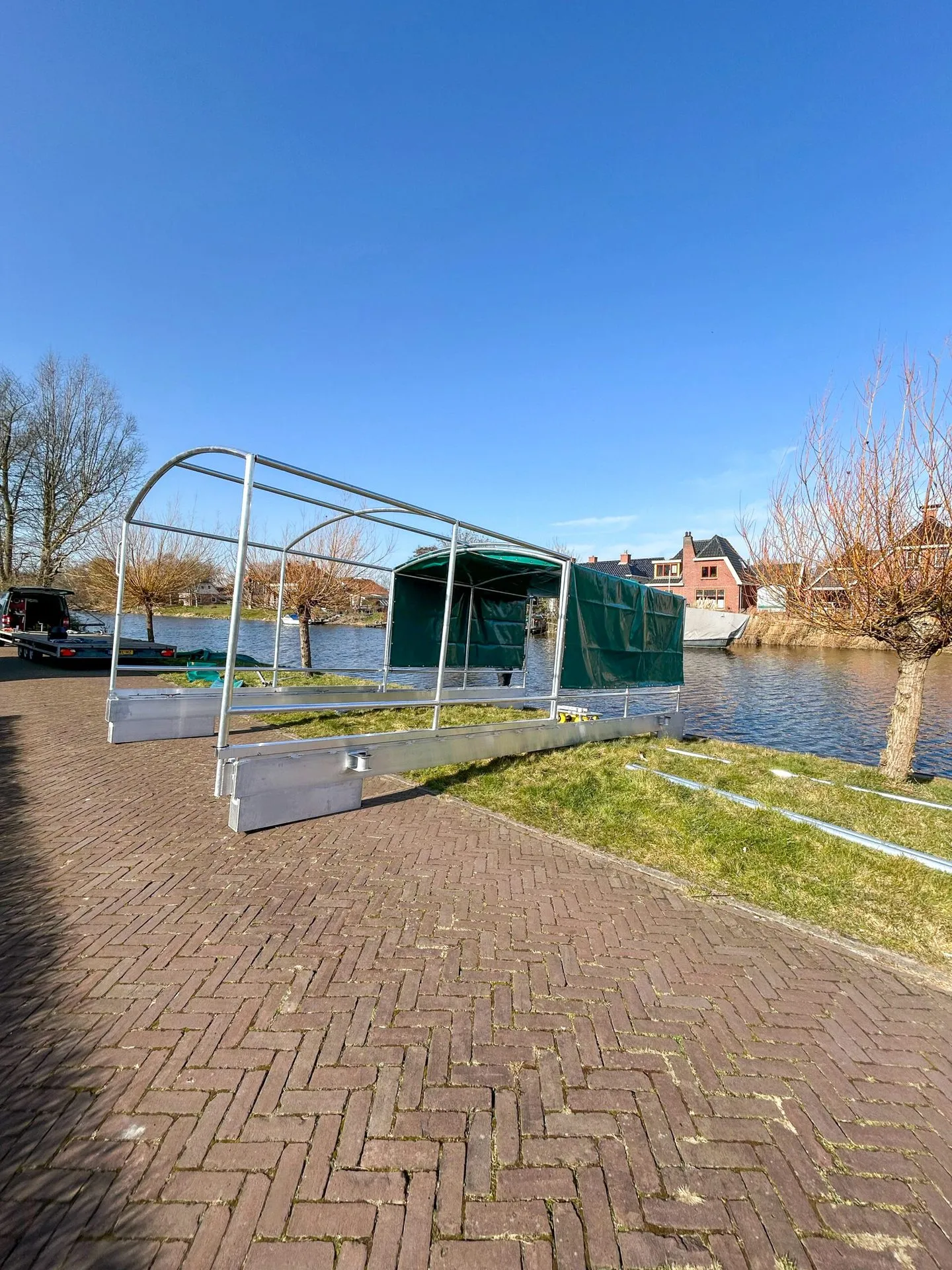 Bootsüberdachung, Projekt Termunterzijl – Foto 3